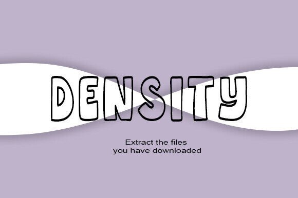 Density Font - Featured Image