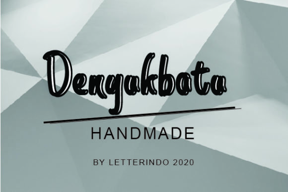Denyukbatu Font - Featured Image
