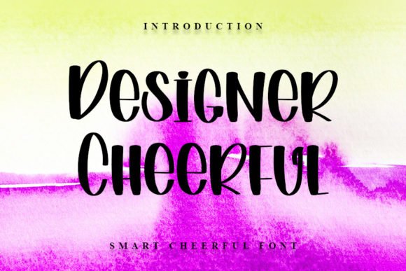 Designer Cheerful Font - Featured Image