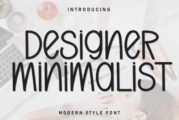 Designer Minimalist Font - Featured Image