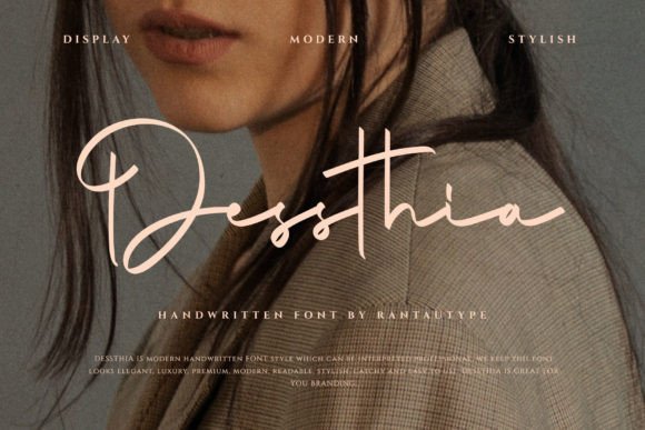 Dessthia Font - Featured Image