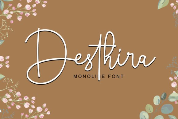 Desthira Font - Featured Image
