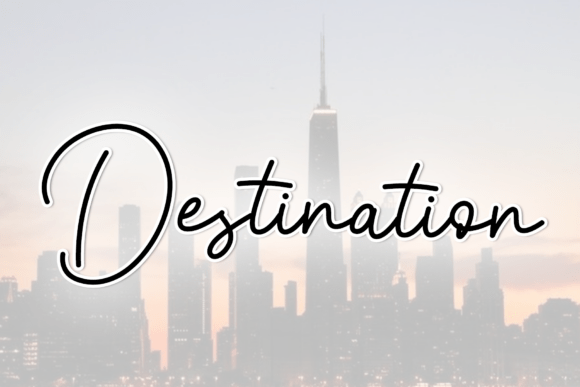 Destination Font - Featured Image