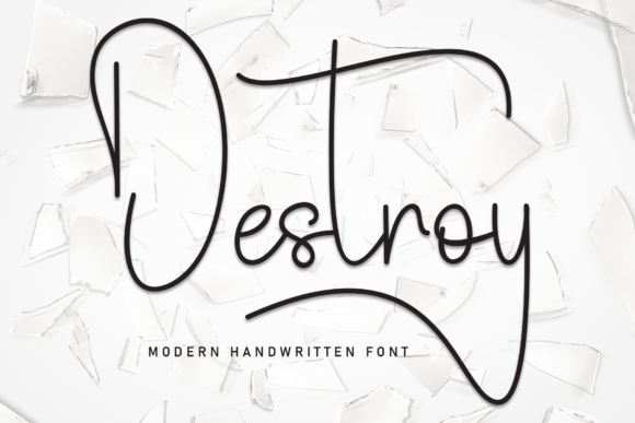 Destroy Font - Featured Image