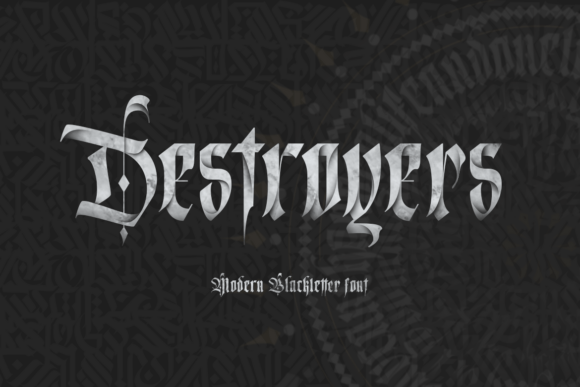 Destroyers Font - Featured Image
