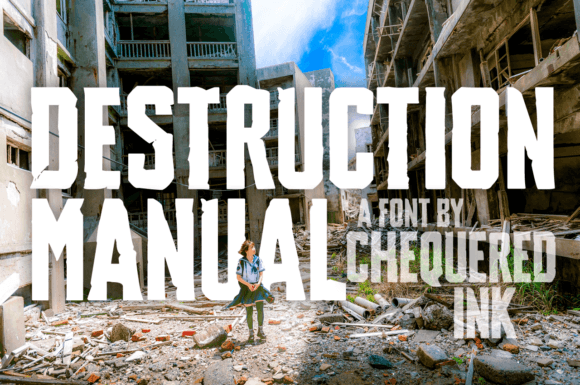 Destruction Manual Font - Featured Image