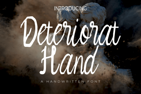 Deteriorat Hand Font - Featured Image