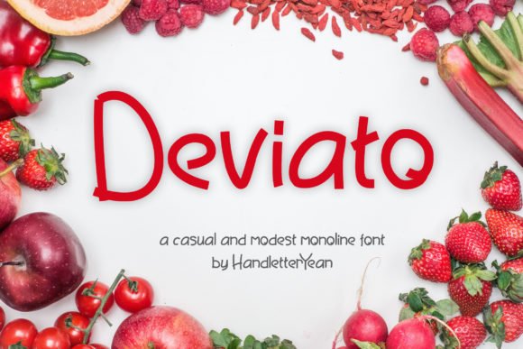 Deviato Font - Featured Image