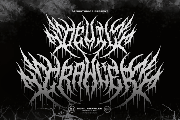 Devil Crawler Font - Featured Image