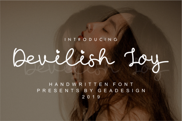 Devilish Joy Font - Featured Image