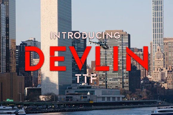 Devlin Font - Featured Image