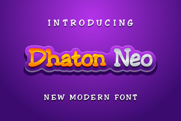 Dhaton Neo Font - Featured Image