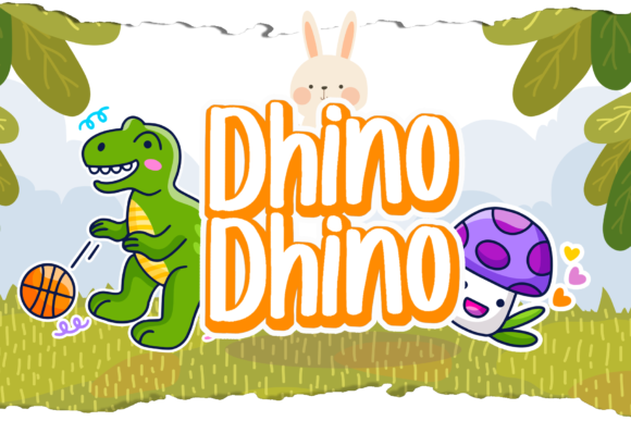Dhino Dhino Font - Featured Image