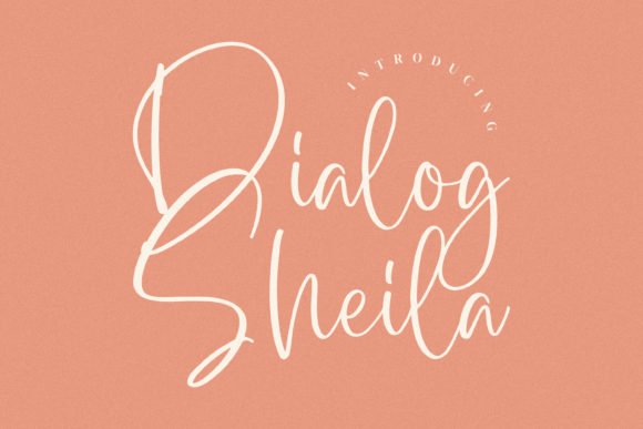 Dialog Sheila Font - Featured Image