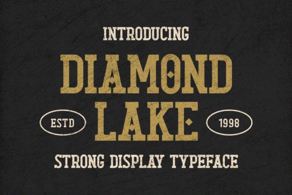 Diamond Lake Font - Featured Image