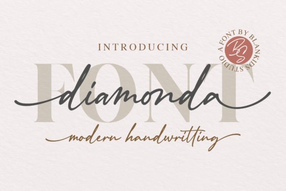 Diamonda Font - Featured Image