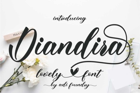 Diandira Font - Featured Image