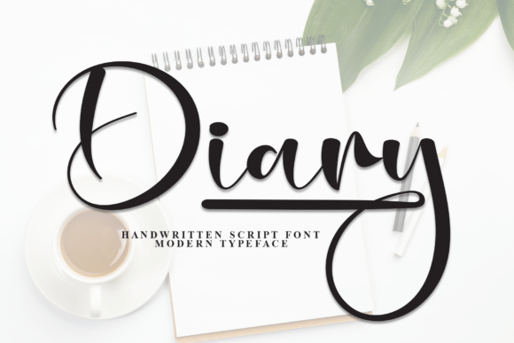 Diary Font - Featured Image