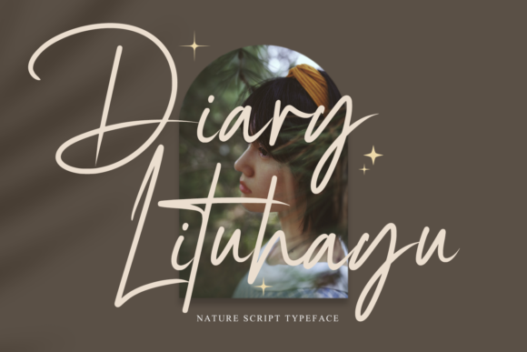 Diary Lituhayu Font - Featured Image