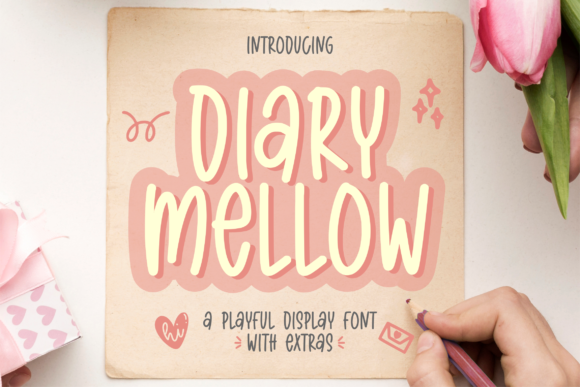 Diary Mellow Font - Featured Image