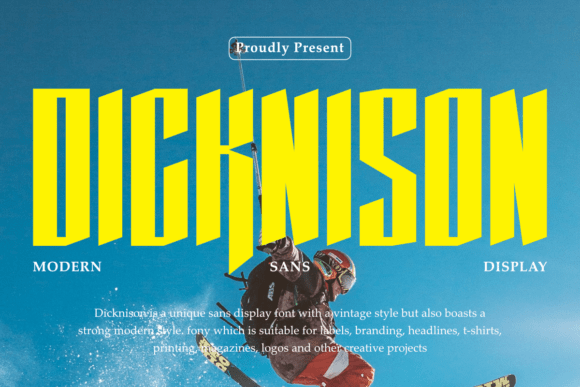 Dicknison Font - Featured Image