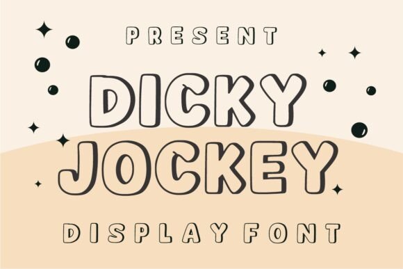 Dicky Jockey Font - Featured Image