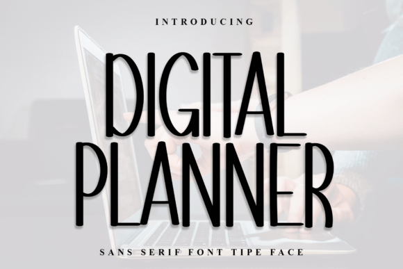 Digital Planner Font - Featured Image