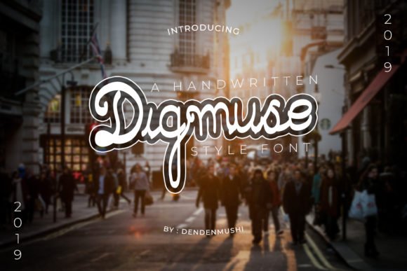 Digmuse Font - Featured Image