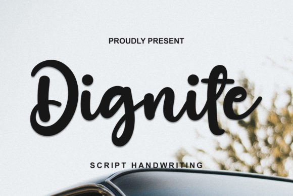 Dignite Font - Featured Image