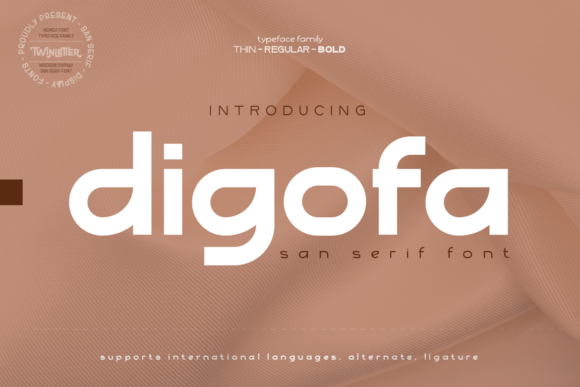 Digofa Font - Featured Image