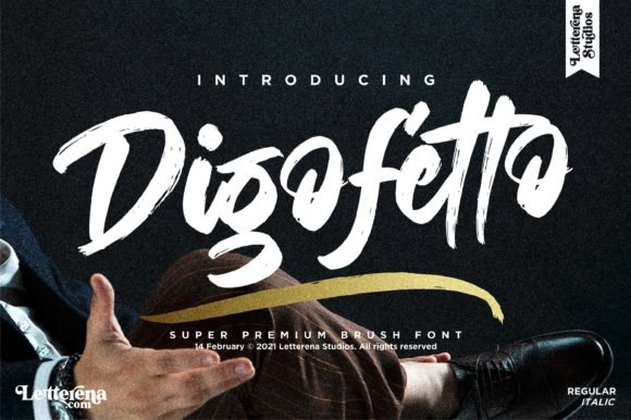 Digofetto Font - Featured Image