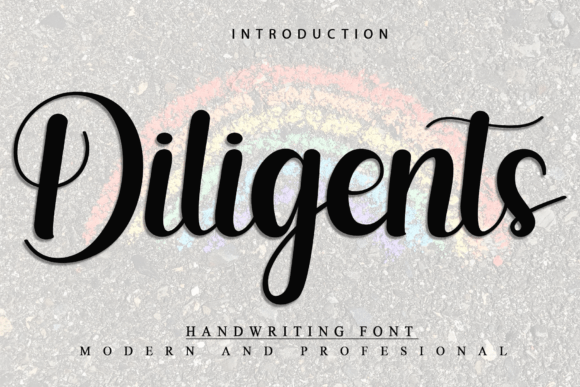 Diligents Font - Featured Image