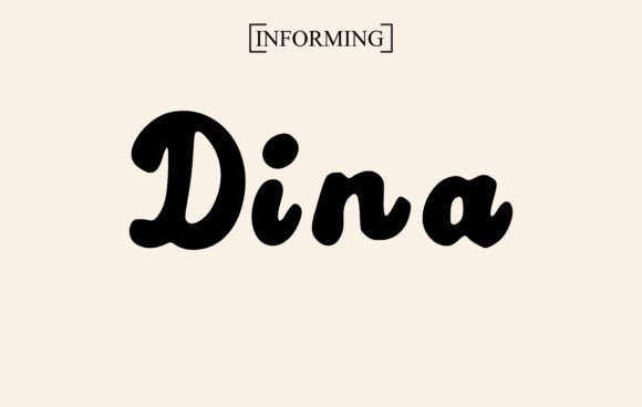 Dina Font - Featured Image