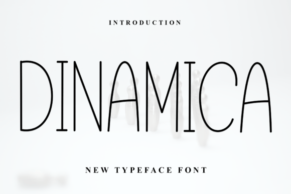 Dinamica Font - Featured Image