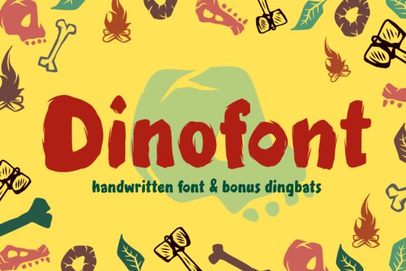 Dino Font - Featured Image