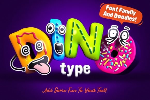 Dino Font - Featured Image