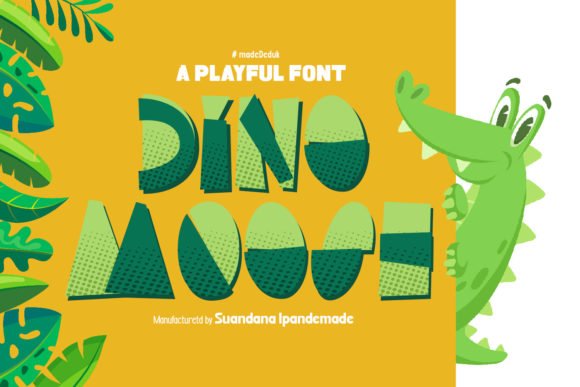 Dino Moose Font - Featured Image