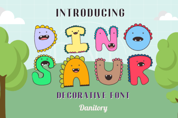 Dinosaur Font - Featured Image