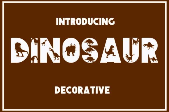 Dinosaur Font - Featured Image