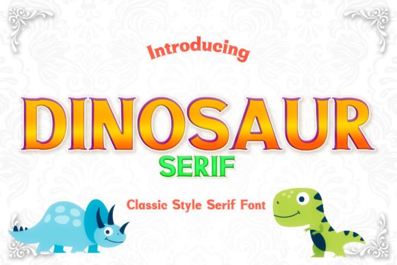 Dinosaur Font - Featured Image