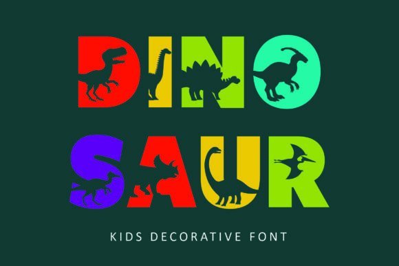 Dinosaur Font - Featured Image