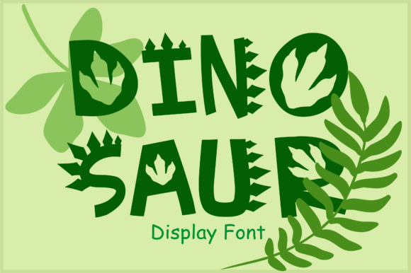 Dinosaur Font - Featured Image