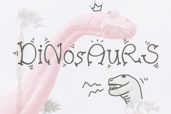 Dinosaurs Font - Featured Image