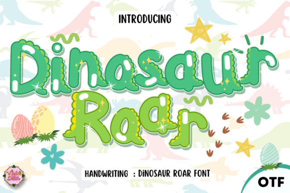 Dinosaurs Roar Font - Featured Image