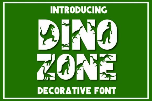 Dinozone Font - Featured Image