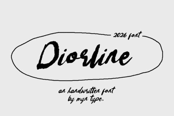Diorline Font - Featured Image