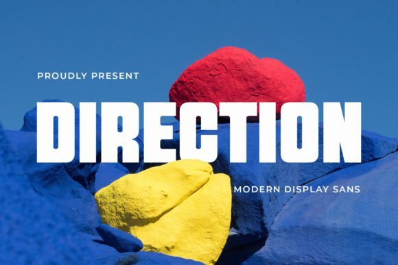 Direction Font - Featured Image