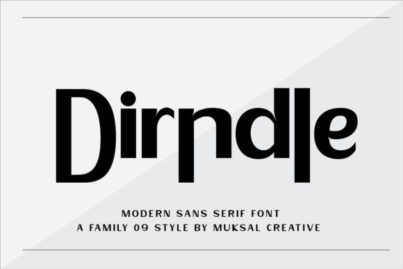 Dirndle Font - Featured Image