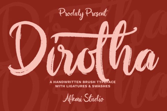 Dirotha Font - Featured Image