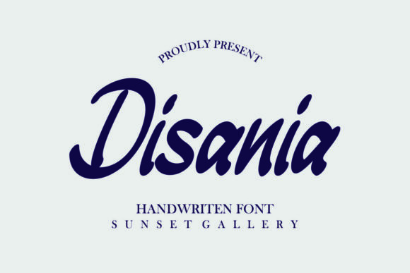 Disania Font - Featured Image